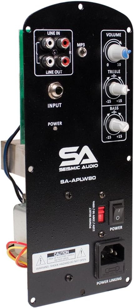 120 Watt Class AB Plate Amplifier for Loudspeaker Cabinets M16062