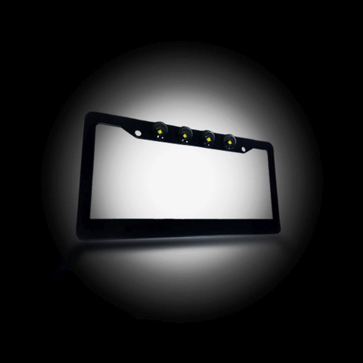 Black Aluminum License Plate Frame Z468685