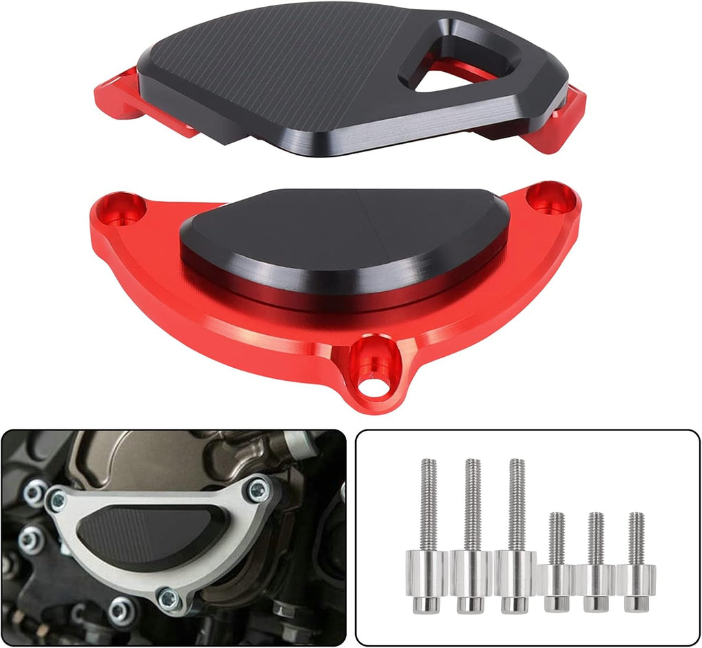 Engine Guard Cover Frame Protector for Yamaha MT10 2016-2019 Red Pack of 2 C401241
