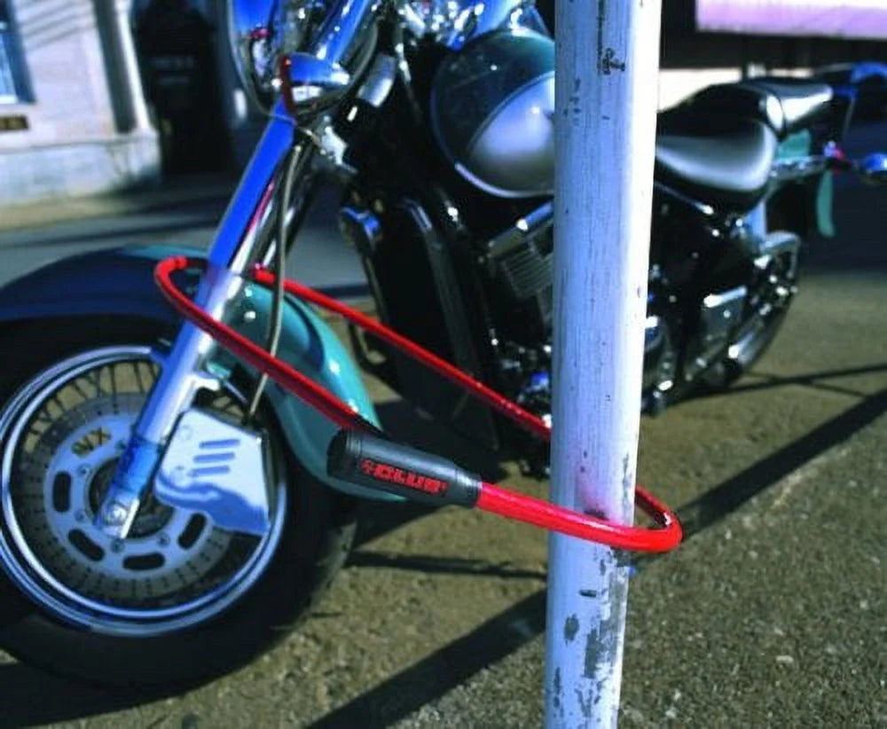 Red 6 Foot Keyed Cable Lock N45345