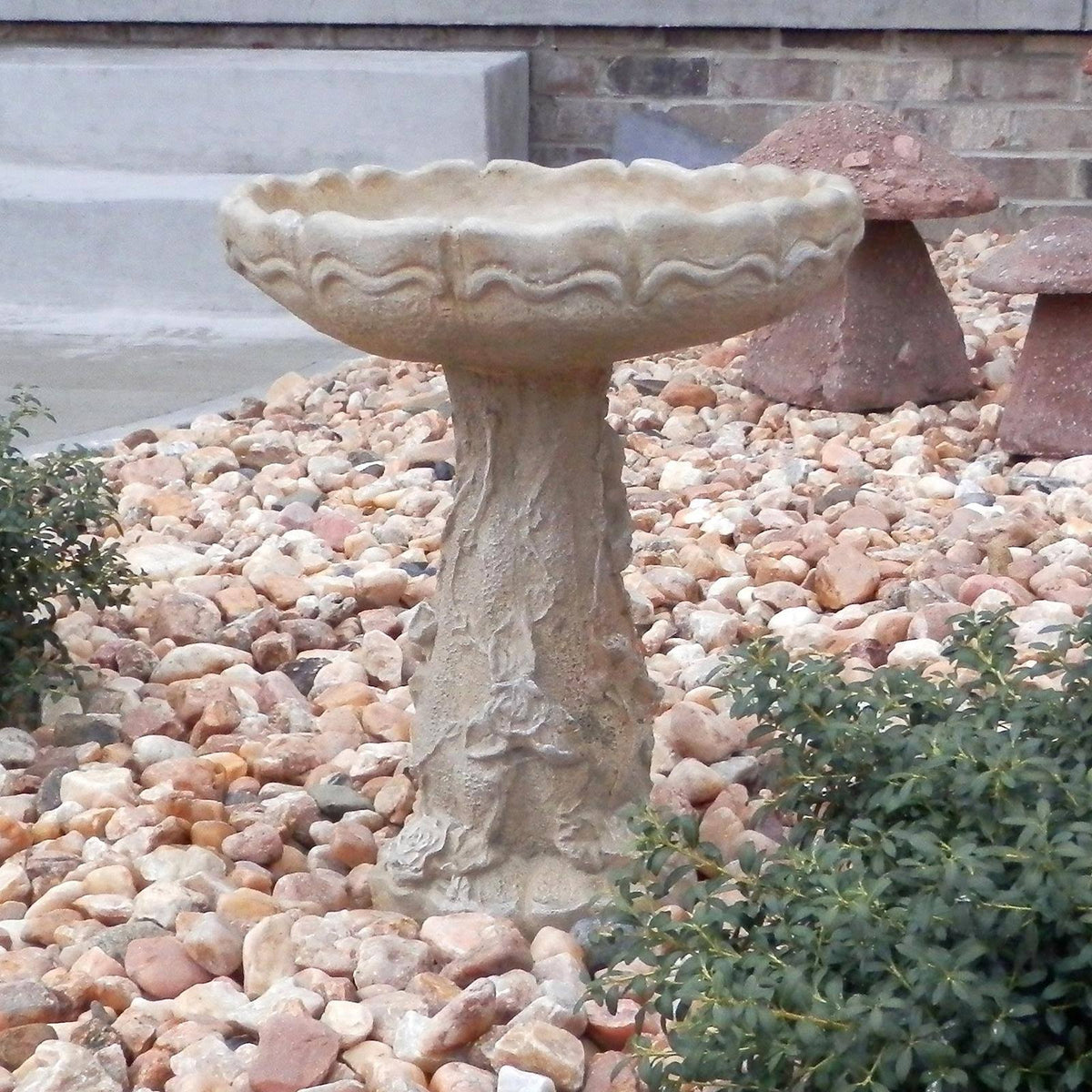 Cast Stone Bird Bath B445