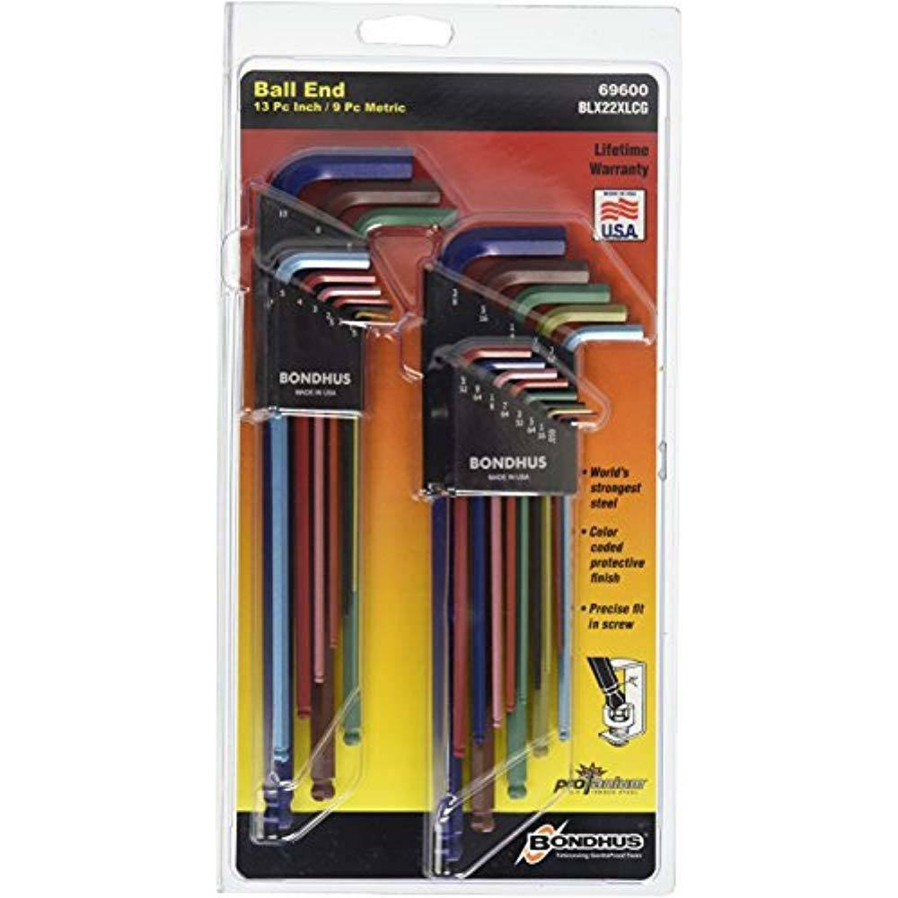 13 Piece Ball End L-Wrench Set K9554