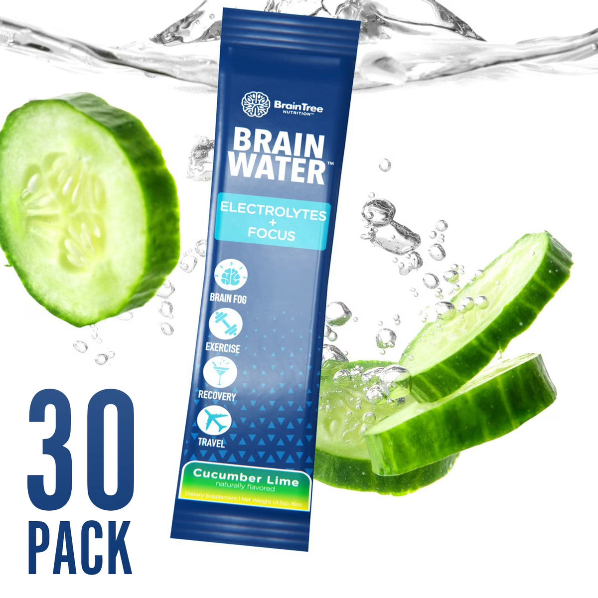 Cucumber Lime 30 Pack Electrolytes Focus R530