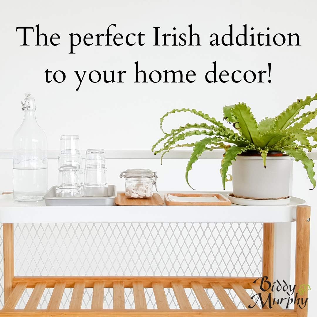Irish Plaque Resin Casting Bronze Coated 8 1/4 Inches Tall by 6 3/4 Inches Wide Pack of 2 L8265