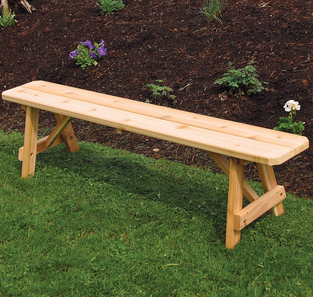 Mushroom Stain Backless Bench U833