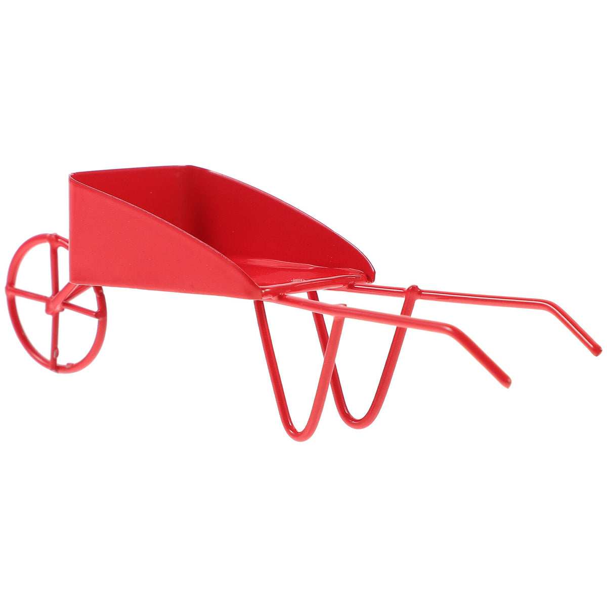 Mini Vintage Metal Wheelbarrow Prop T671902