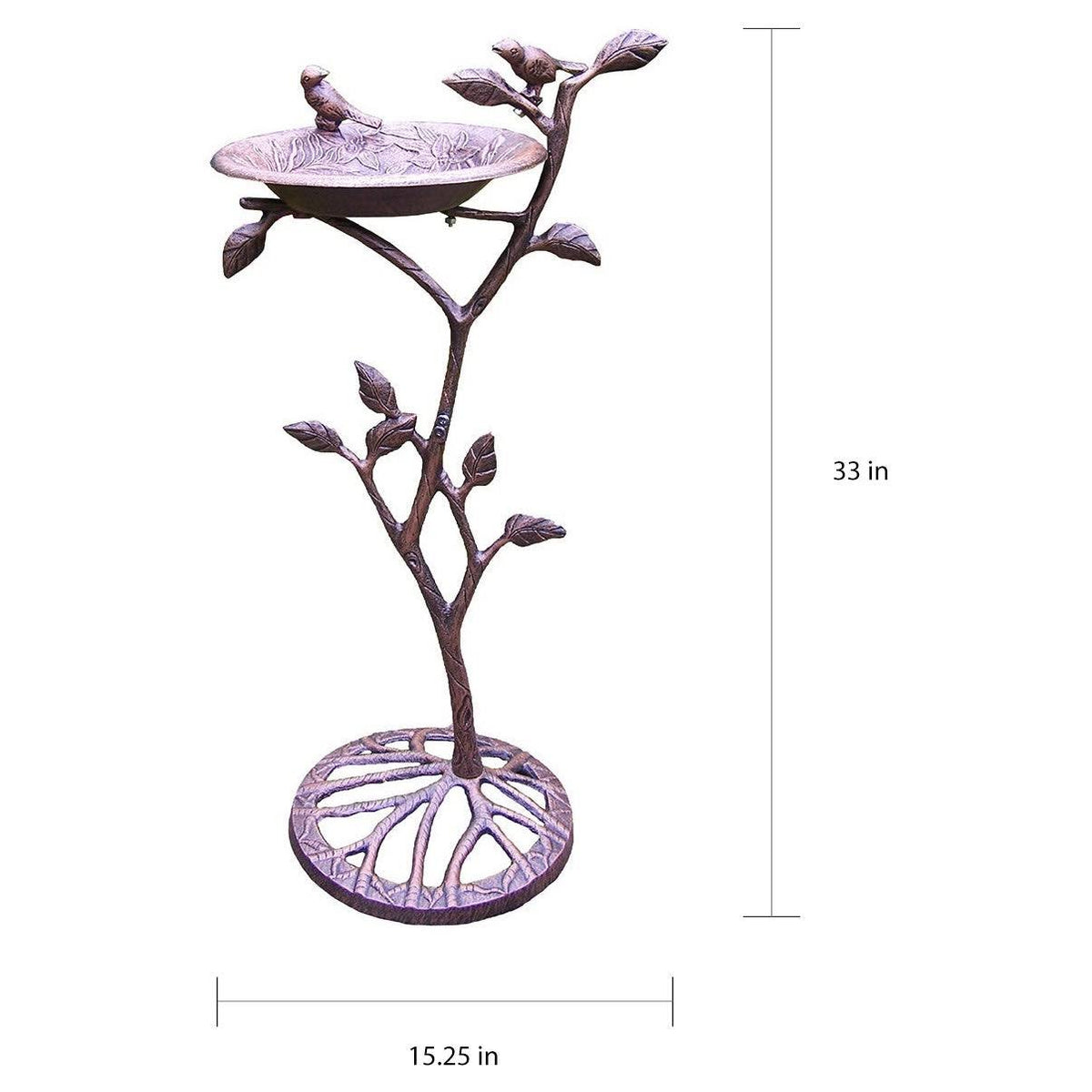 Black Meadow Bird Bath K9519