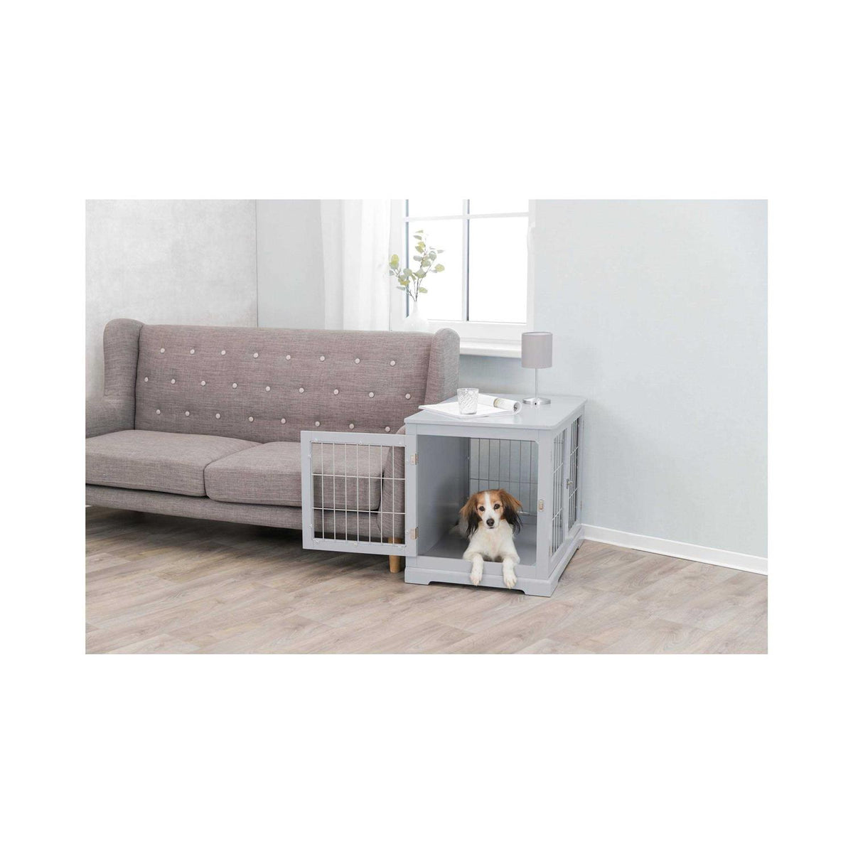 Indoor Pet Kennel End Table R960