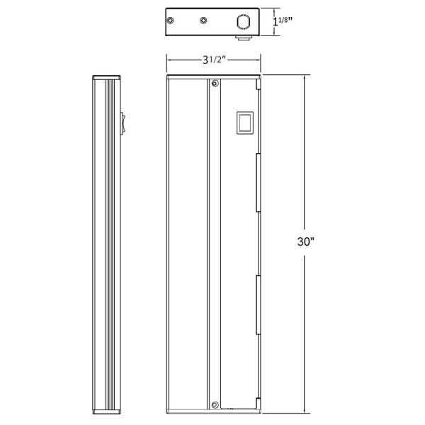 30x22 LED Under Cabinet Light U46048