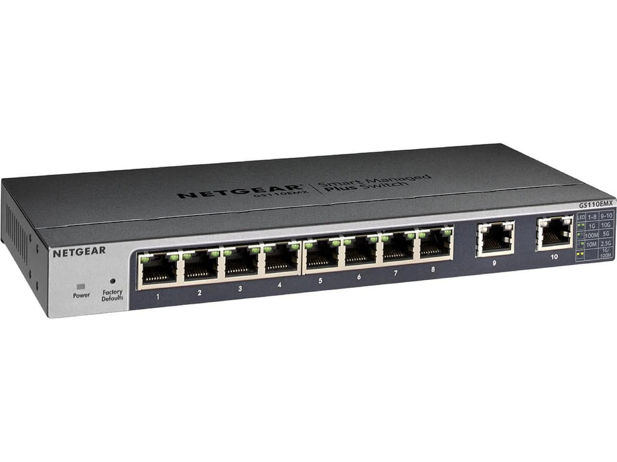 10-Port Gigabit 10G Ethernet Smart Managed Switch L382773