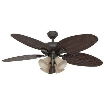 48x22 Blade Ceiling Fan with Pull Chain and Light Kit S3678