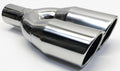 Dual Round Stainless Steel Exhaust Tip Pack of 2 L99671