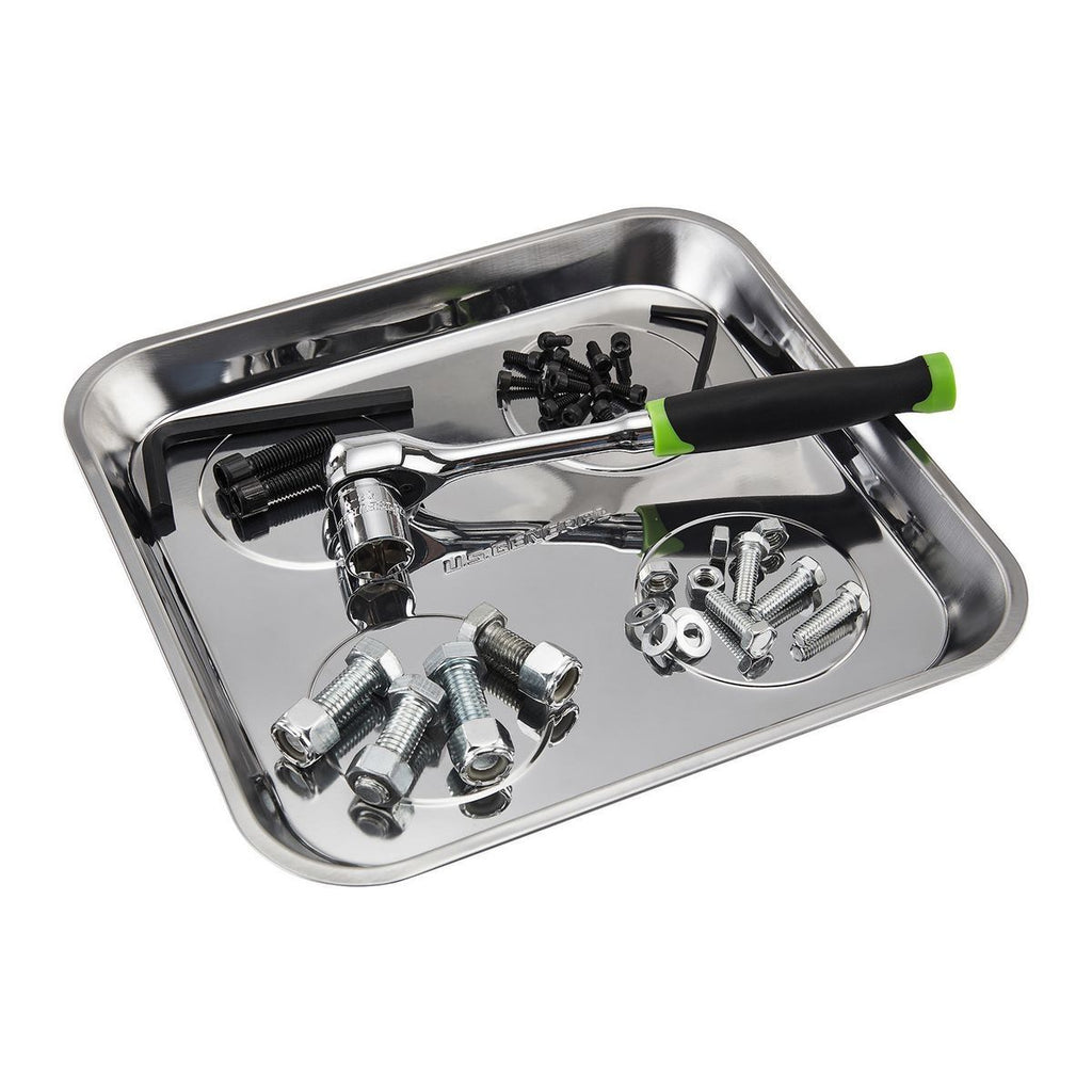 10-1/2 in. x 11-1/2 in. Magnetic Stainless Steel Parts Tray I16475
