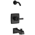 Matte Black Tub and Shower Trim O428107