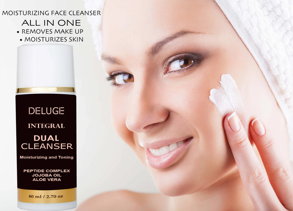 Cream Cleanser with Peptides Amino Acids Shea Butter Jojoba Oil Z351