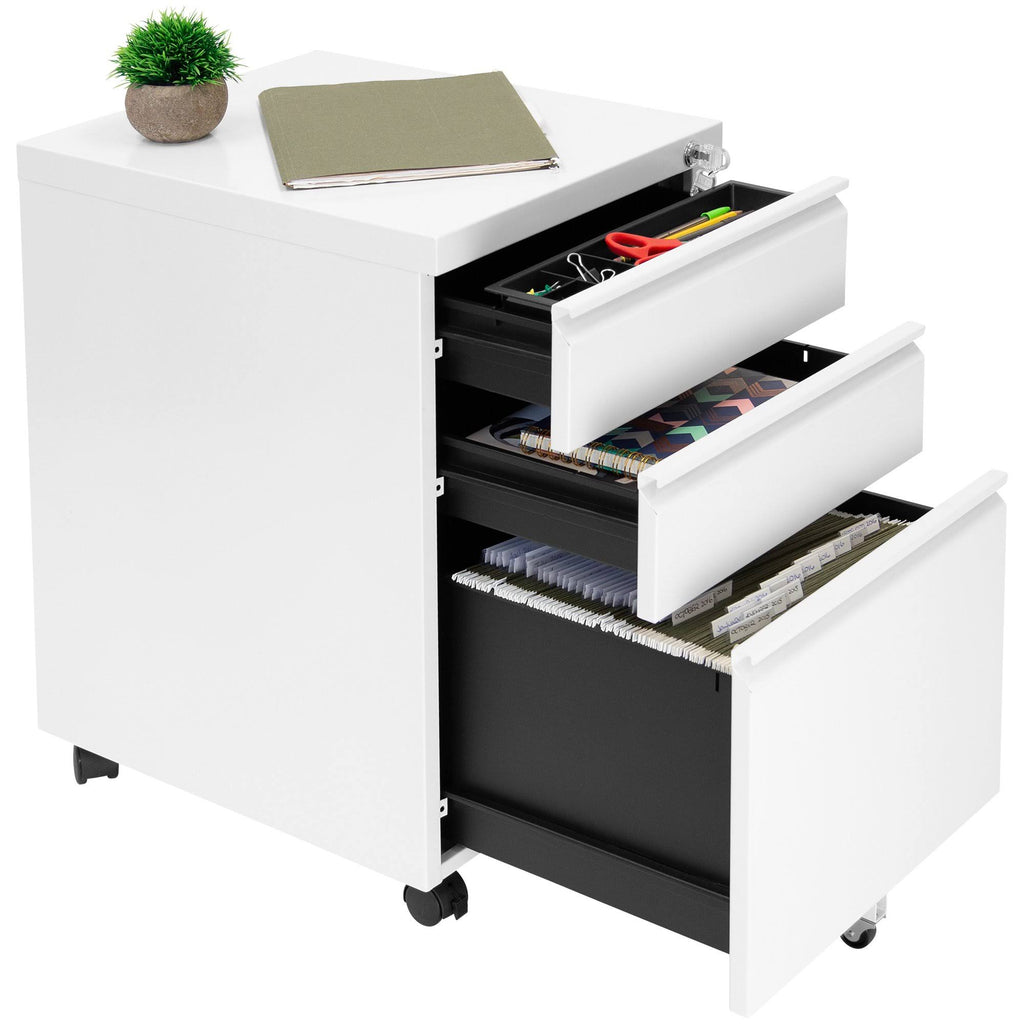 Rolling Three Drawer Cabinet P3588