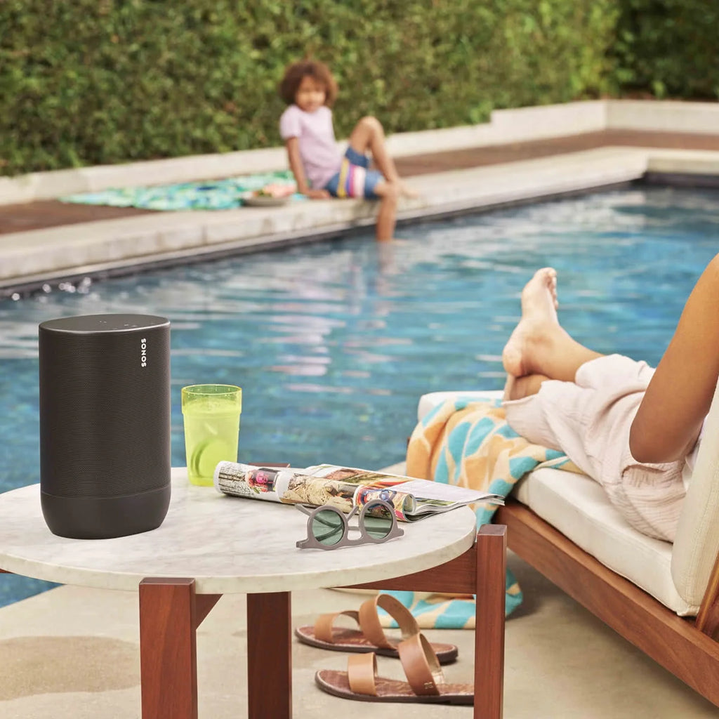 Portable Battery-Powered Bluetooth Wi-Fi Speaker X979779