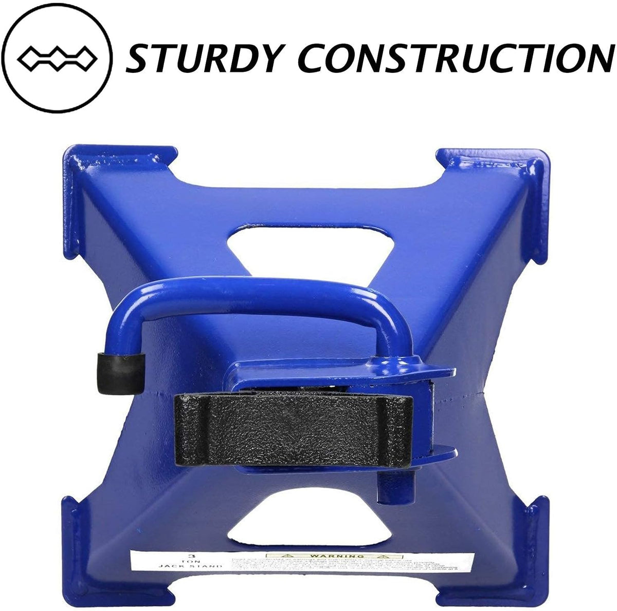 Jack Stands Set of 4PCS, Heavy Duty Steel Adjustable Height 6 Ton E487384