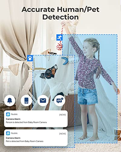 3MP HD Indoor WiFi Pan Tilt Security Camera 2 Pack I20143