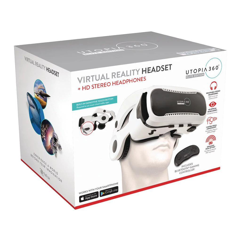 Virtual Reality Headset With Stereo Headphones E79369
