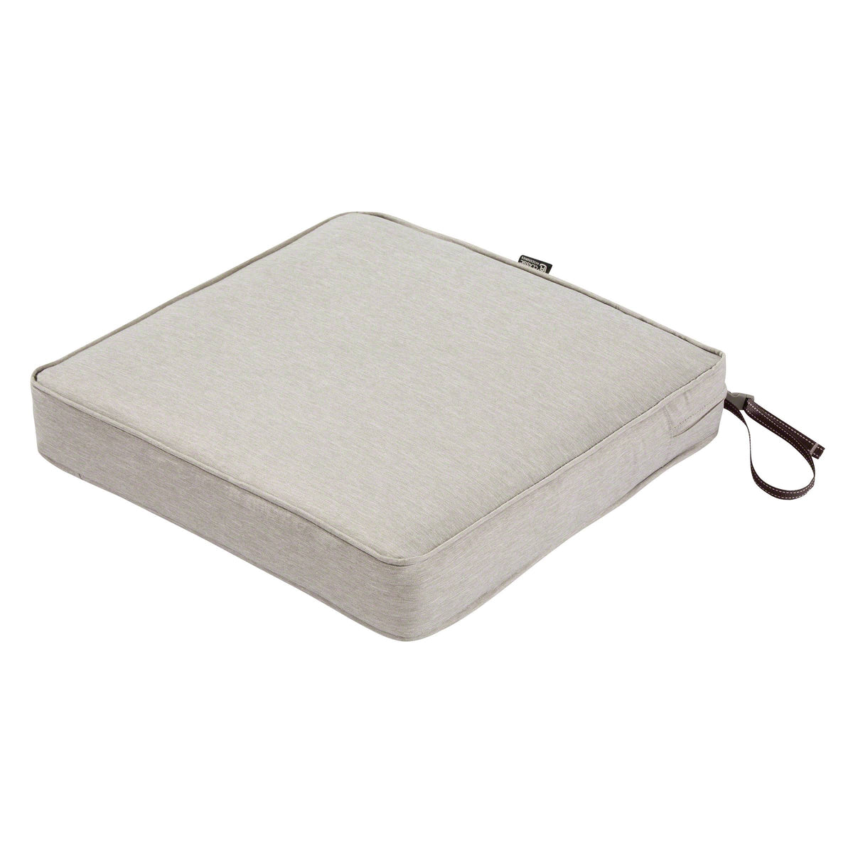 Heather Gray Patio Dining Seat Cushion P681