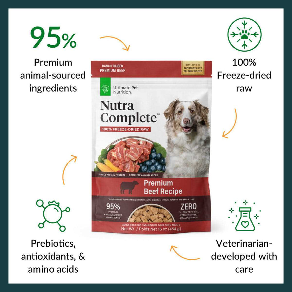 Freeze Dried Beef Dog Food U665