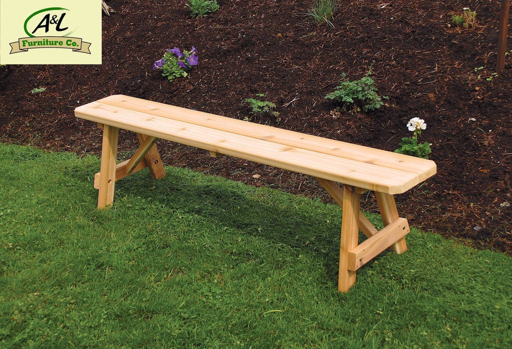 Mushroom Stain Backless Bench U833