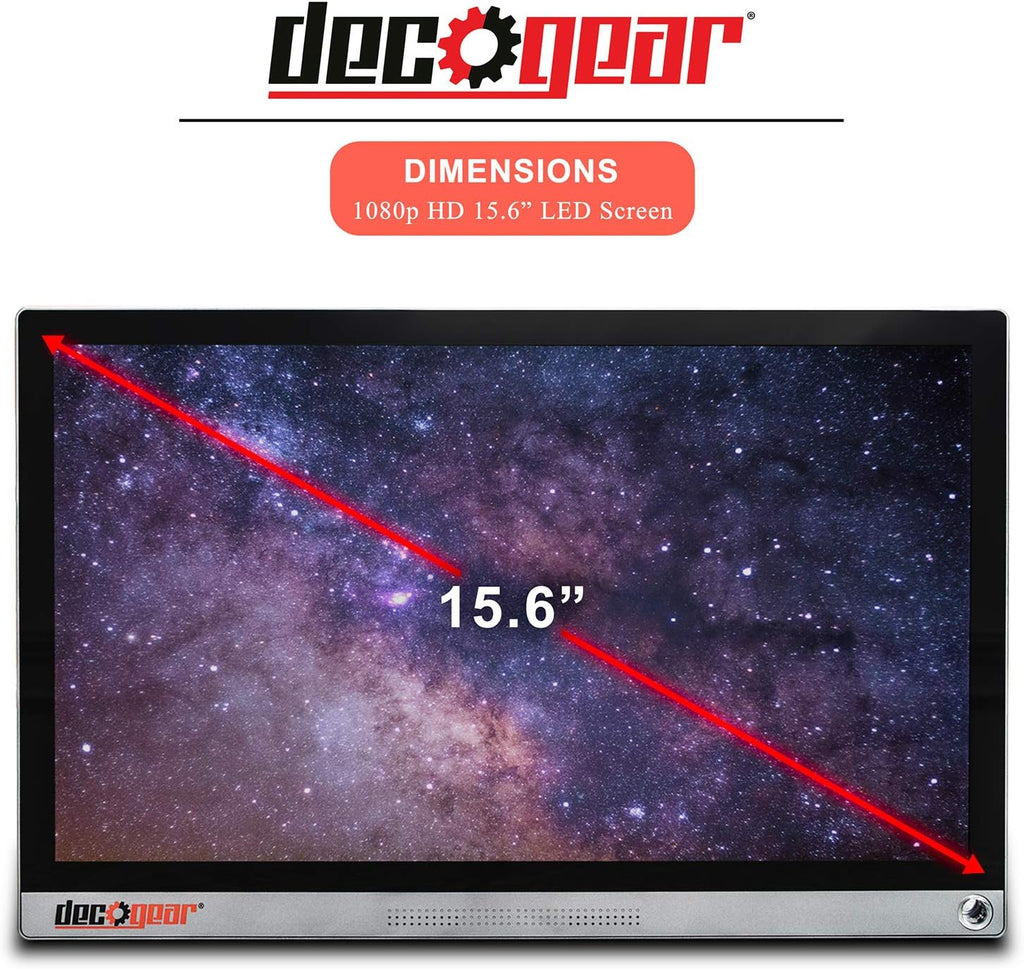 15.6 Portable Monitor 1080p IPS Touchscreen with 10 Point Capacitive Control V3426
