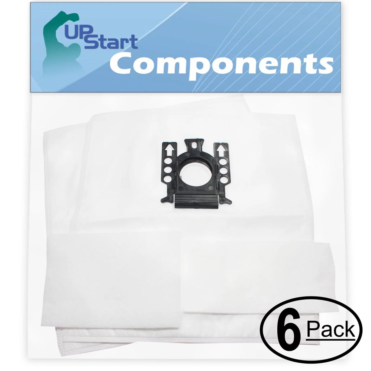 12 Replacement Vacuum Bags with 12 Micro Filters W6458