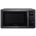 1000-Watt 1.1 Cu. ft Black Stainless Steel Microwave Oven Q409