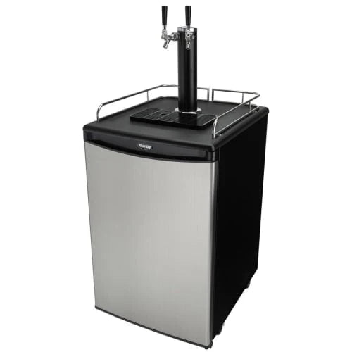 5.4 cft Single Tap Keg Cooler in Stainless P24098