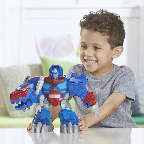 Optimus Prime T-Rex Converting Action Figure with Lights and Sounds U1143