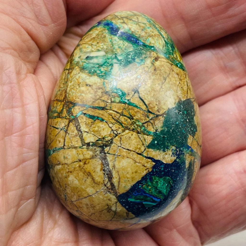 Green Blue Tan 163g Egg C375