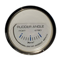 2x22 Rudder Angle Indicator, Chesapeake White w/Stainless Steel C56615