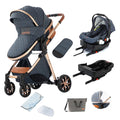 Baby Travel System Stroller with Safety Car Seat and Base Set L910