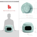 2-in-1 Honeycomb Pet Hut S6276