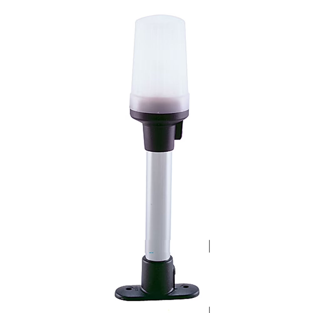 White All-Round Light with Black Polymer Base Y305