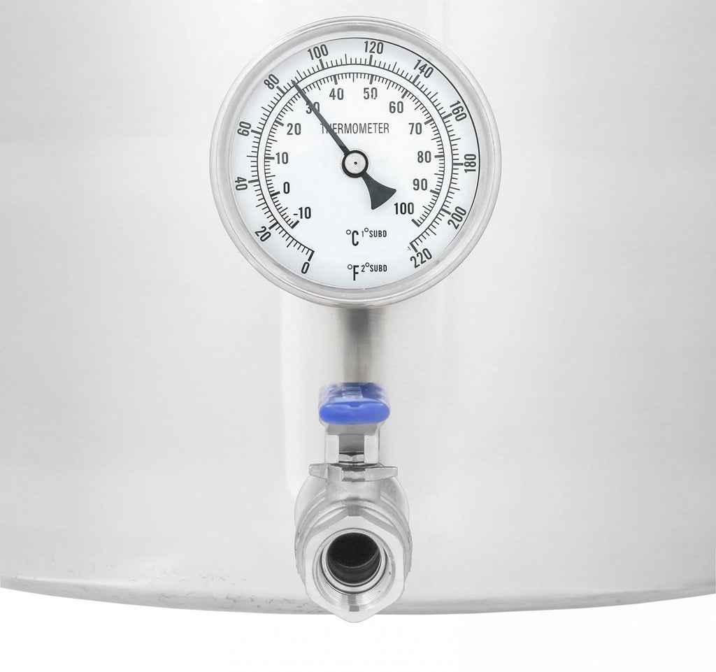 Stainless Steel Home Brew Kettle Stock Pot Y4185