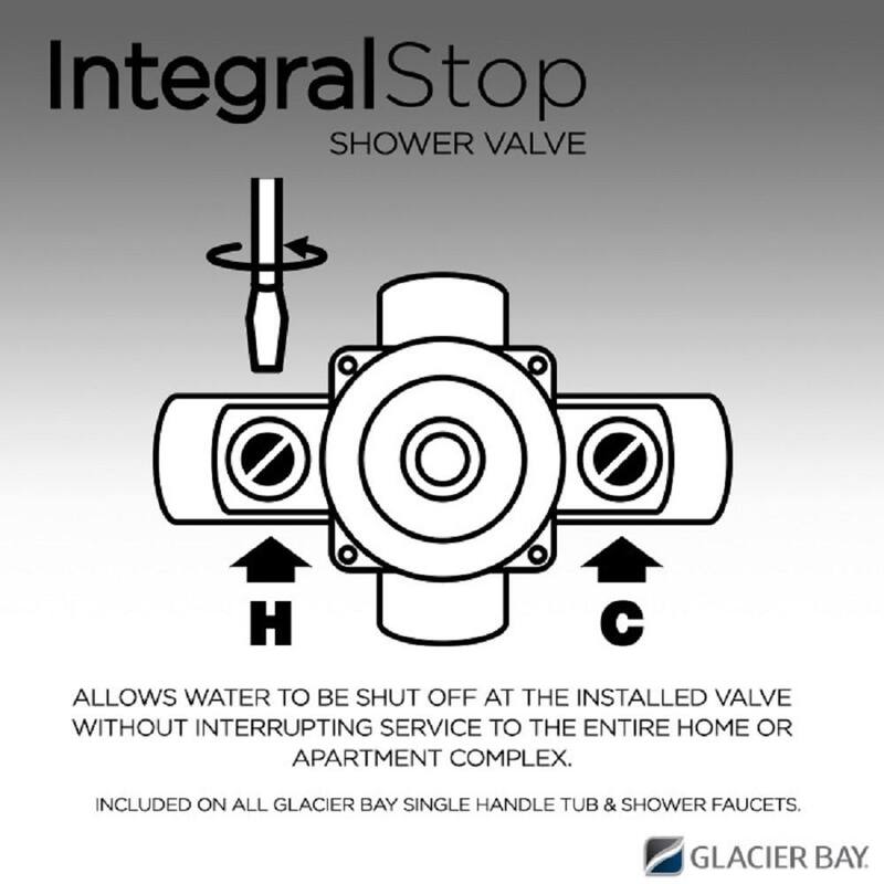 Single-Handle 1-Spray Tub and Shower Faucet 1.8 GPM Matte Gold T33494