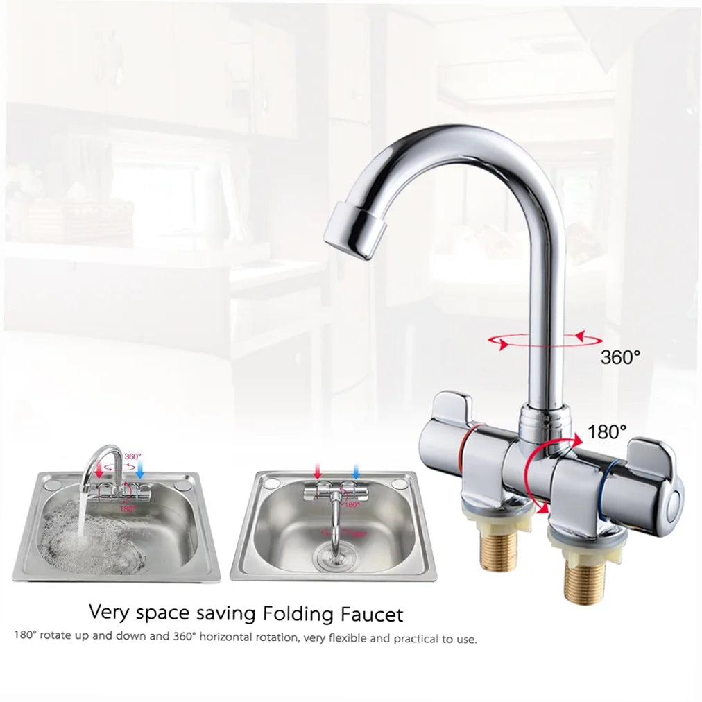 RV Kitchen Hot and Cold Water Mixer Tap V42522