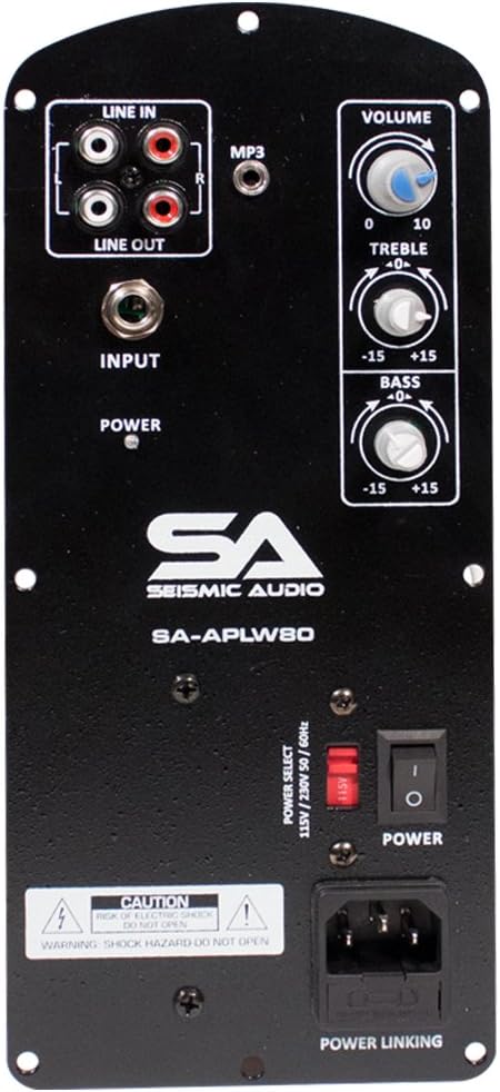 120 Watt Class AB Plate Amplifier for Loudspeaker Cabinets M16062