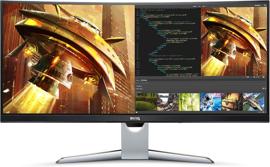 34 Inch Ultrawide Curved QHD Monitor A74300