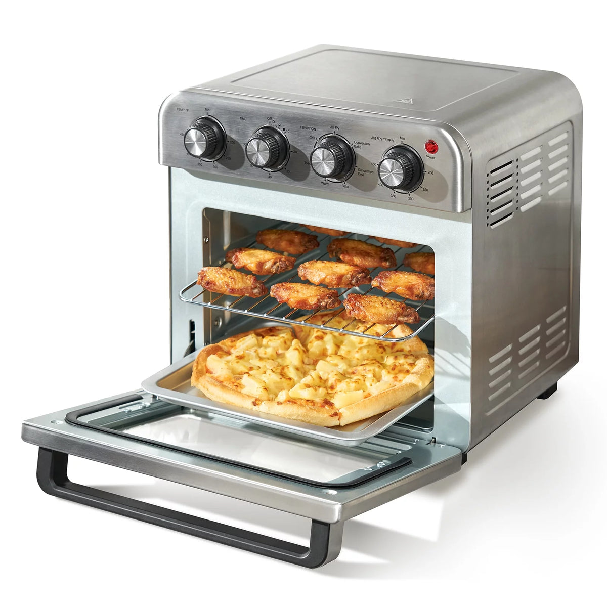 7-IN-1 Air Fryer Toaster Oven 18L Stainless Steel 1700W I943444