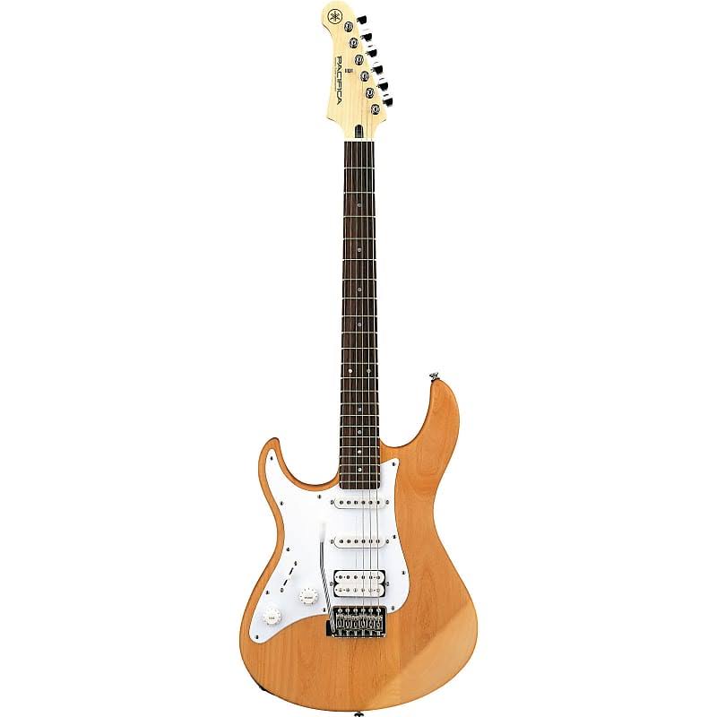 Left-Handed Yellow Satin Electric Guitar P17155