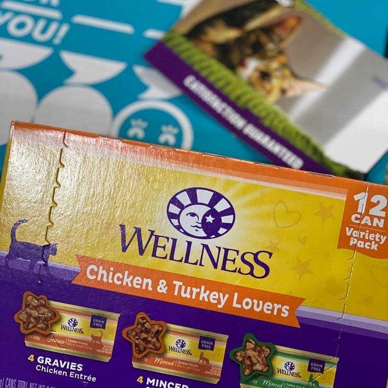 Chicken & Turkey Wet Adult Cat Food Variety Pack V95874