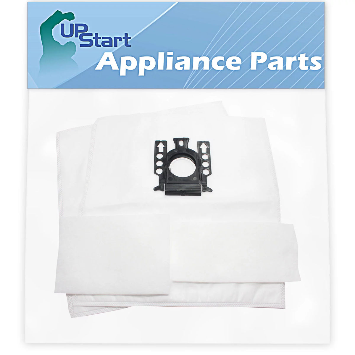 12 Replacement Vacuum Bags with 12 Micro Filters W6458
