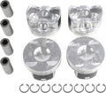 Oversize Piston Set for 1.8L SOHC L4 16V 1799cc, Pack of 2 K95910