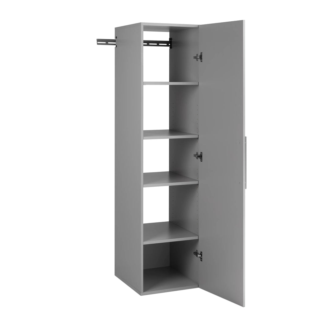Light Gray Wall Mounted Garage Storage Cabinet X84130