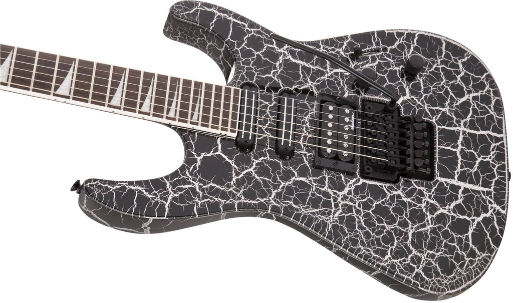 Silver Crackle Electric Guitar O735770