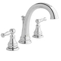 8 in. Widespread Double-Handle High-Arc Bathroom Faucet Polished Chrome X394